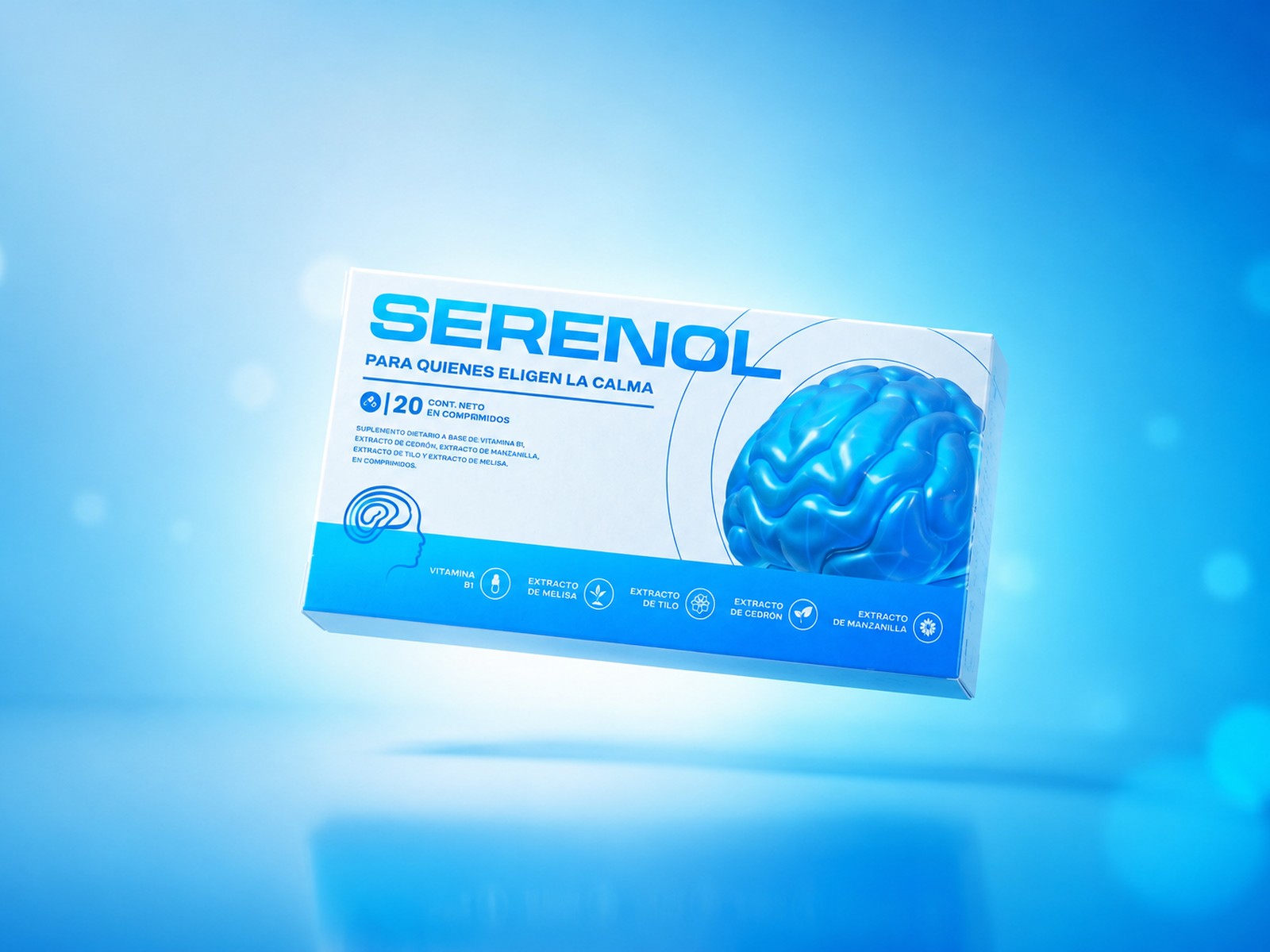 Serenol, comprimidos con vitamina B1 y extractos botánicos